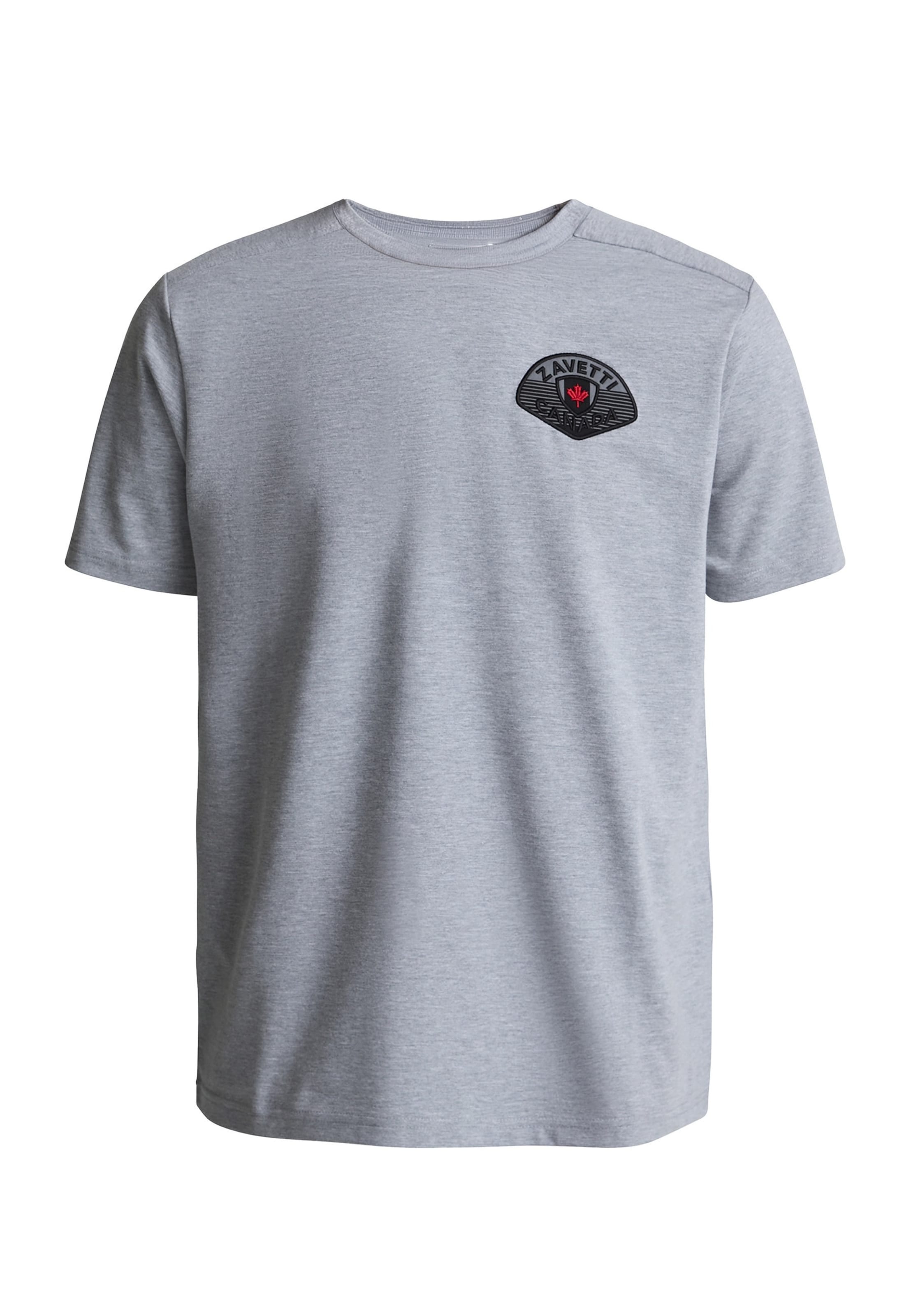 Zavetti Canada - Camiseta 'Botticini Compatto' en gris: frente