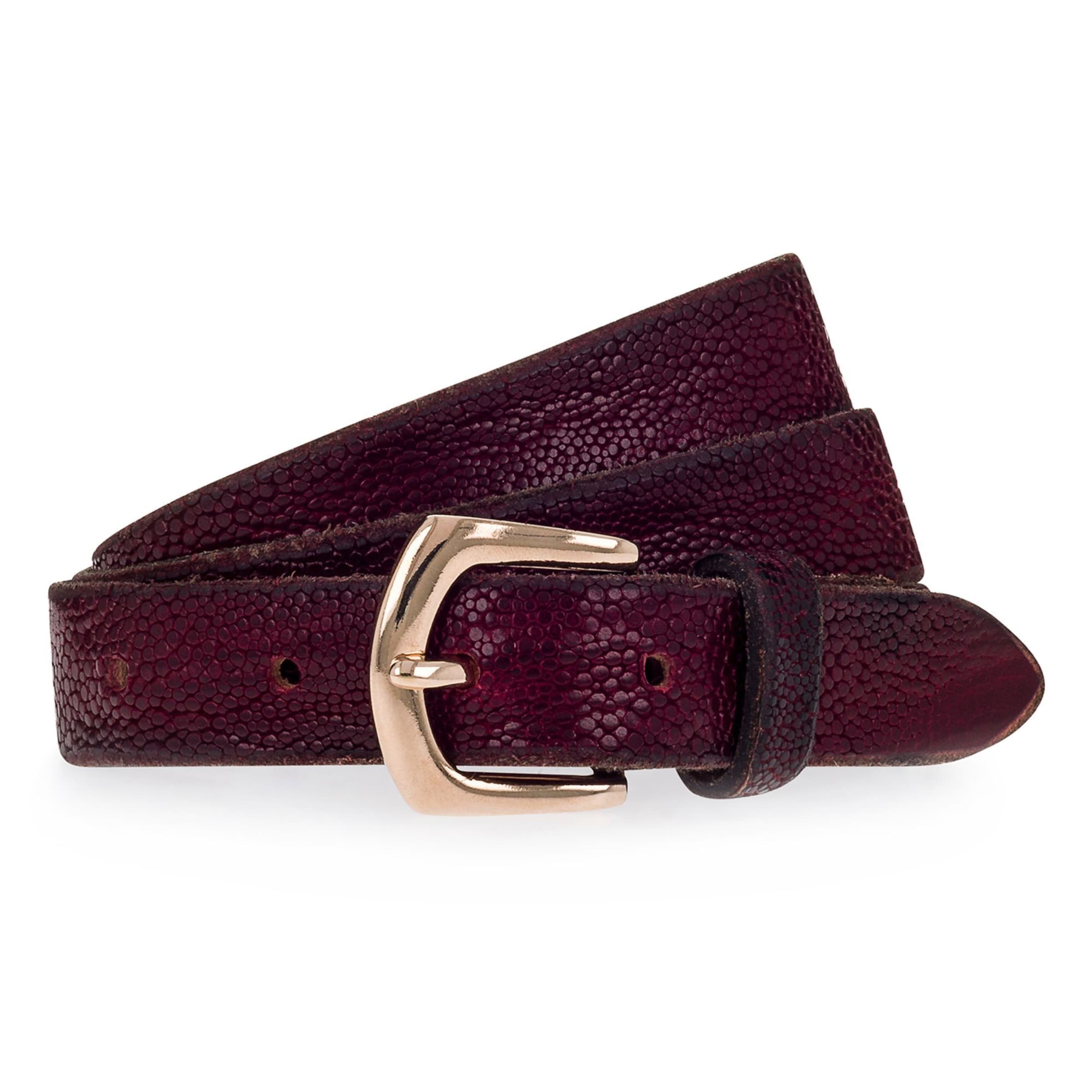 B.BELT Belt in Brown: front