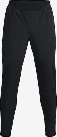 UNDER ARMOUR Slimfit Sportbroek 'Qualifier Run 2.0' in Zwart: voorkant