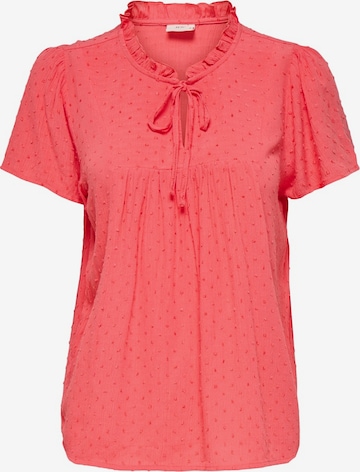 JDYBluza 'JDYLIMA' - crvena boja: prednji dio