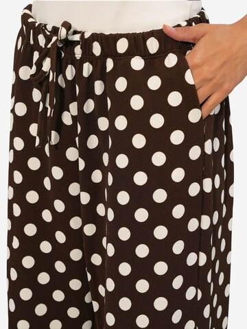 Bigdart Wide Leg Hose in Schwarz