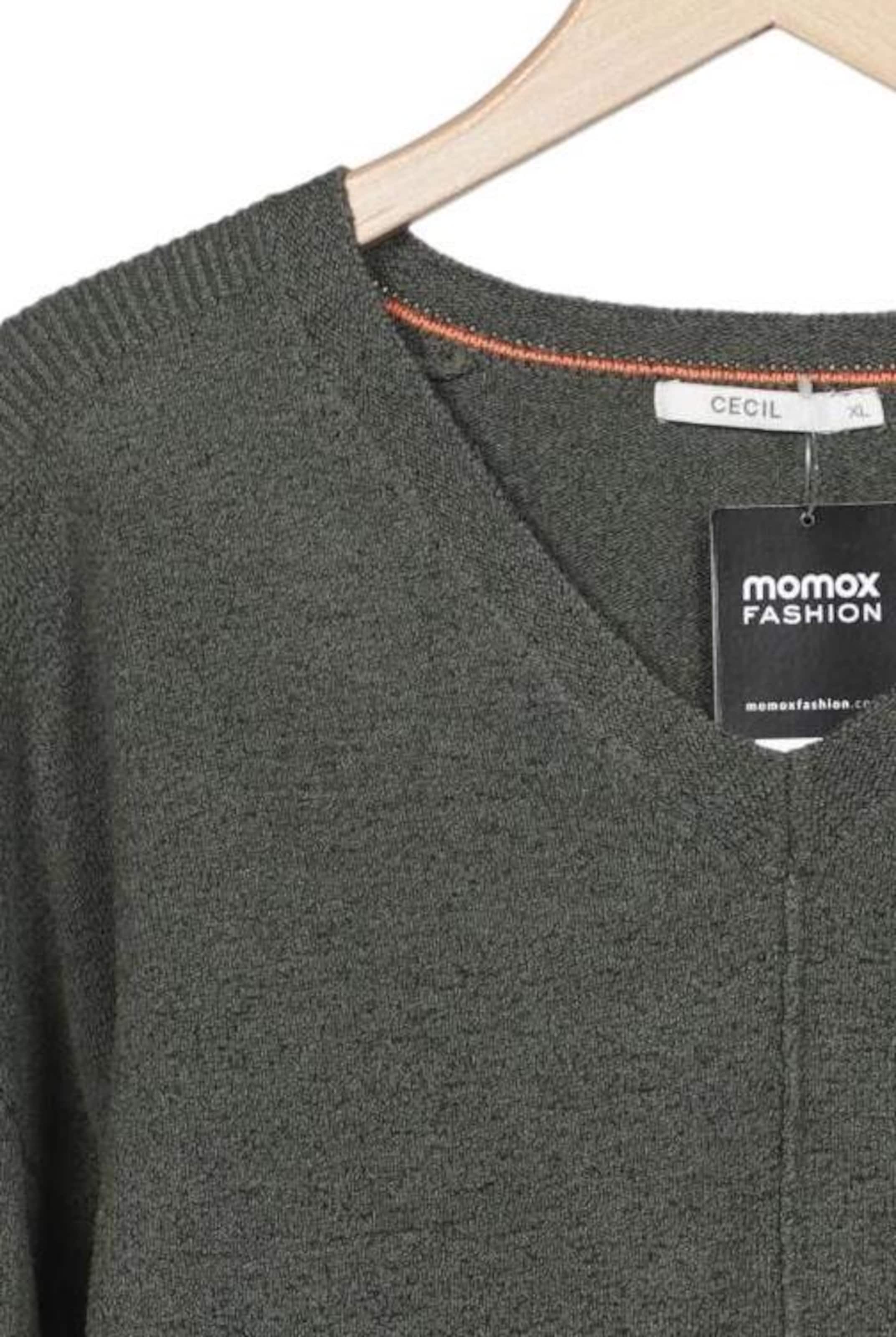 CECIL Sweater & Cardigan in XL in Green