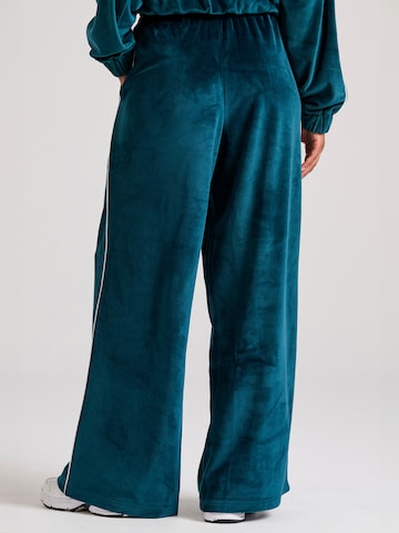 Wide Leg Pantalon Funky Buddha en vert