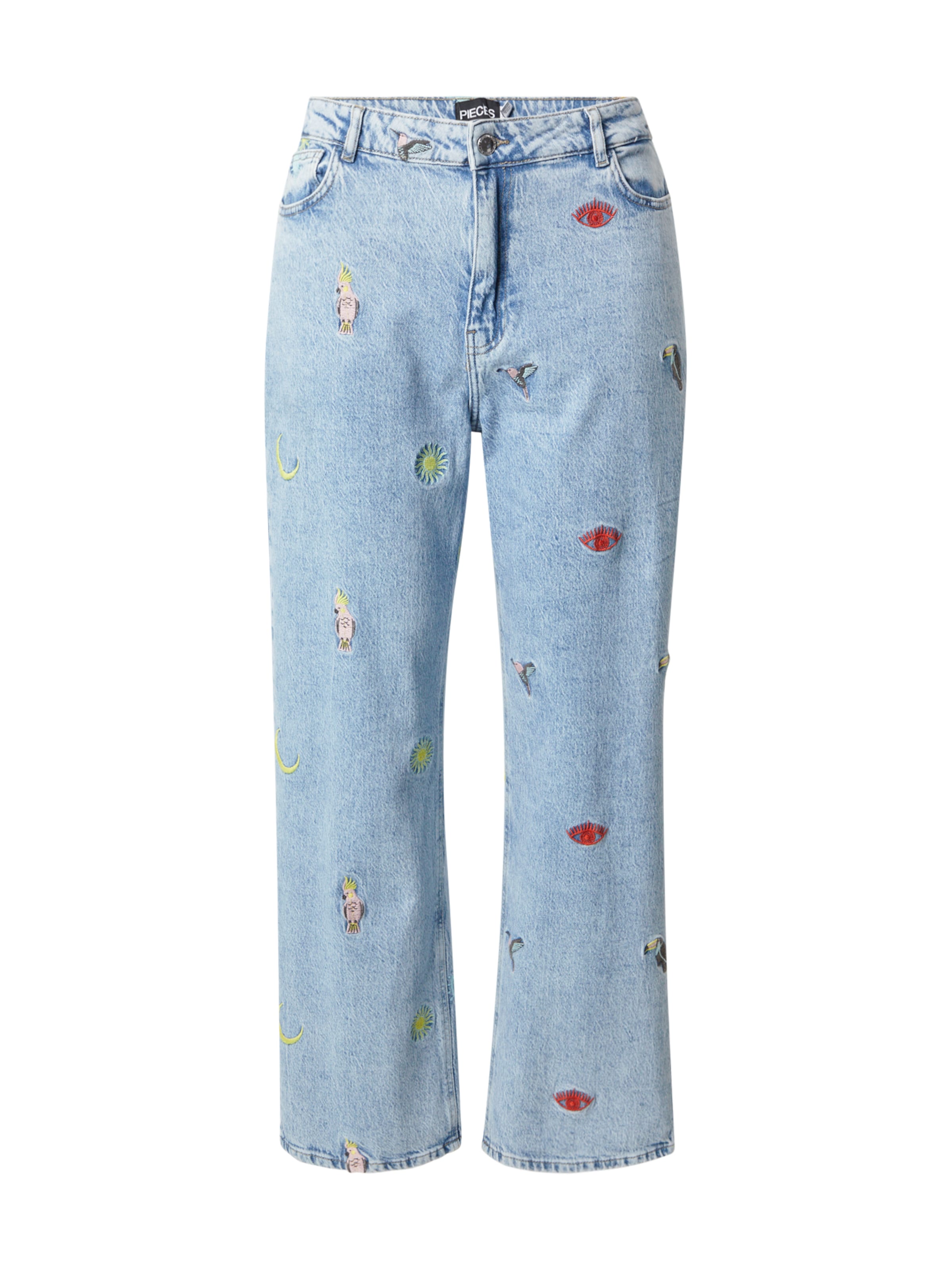 PIECES Curve Loose fit Jeans &#x27;PCJIDI&#x27; in Blue: front