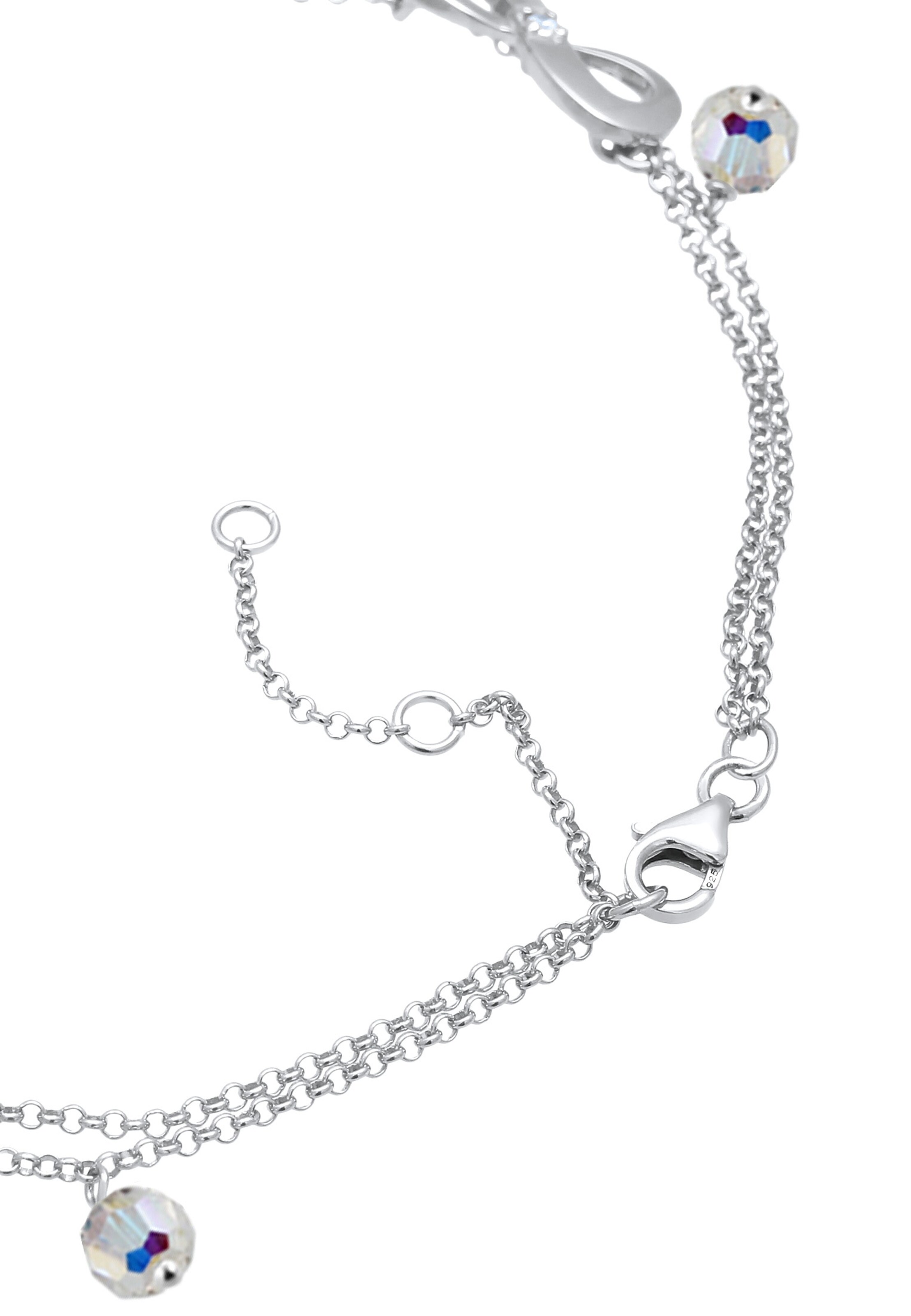 Nenalina Fußkette 'Infinity' in Silber