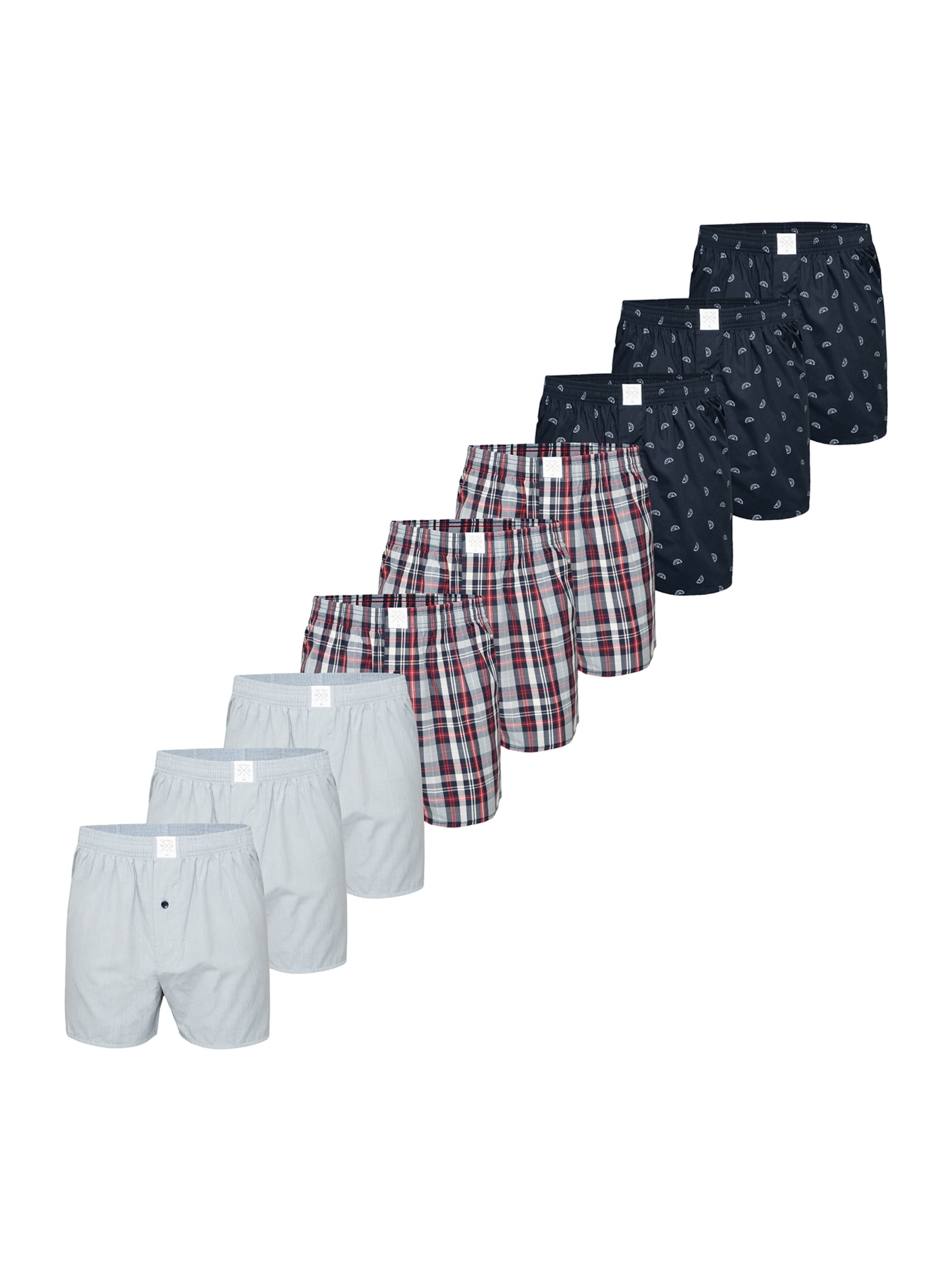 MG-1 Boxershorts ' Classics ' in Gemengde kleuren: voorkant