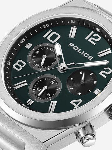 POLICE Analoog horloge 'Salkantay' in Zilver