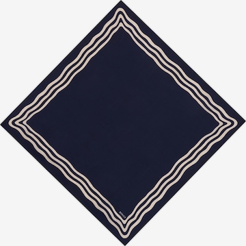 Foulard Boggi Milano en bleu : devant