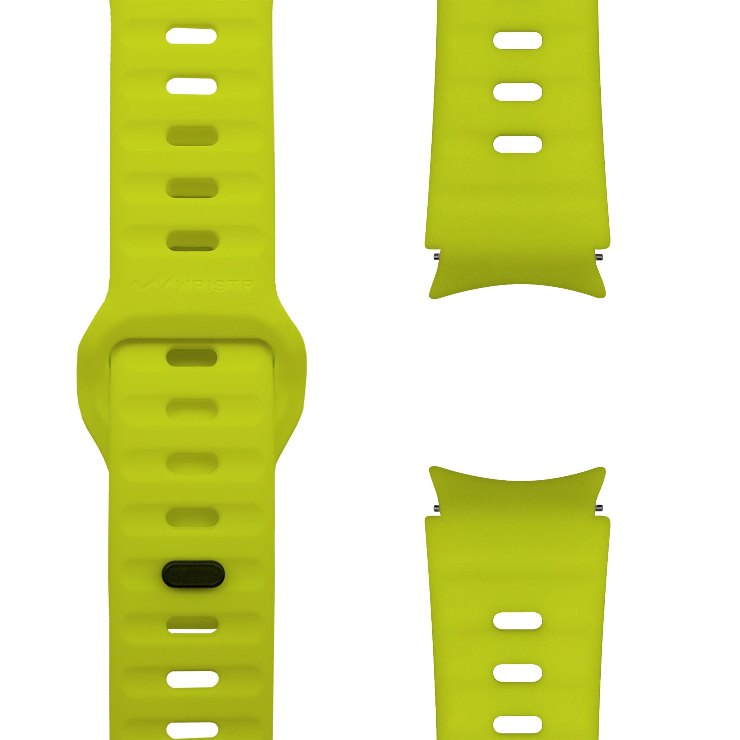 WRISTR Armband 'Motus' in Gelb: Vorderseite