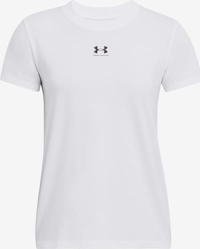 UNDER ARMOUR T-shirt fonctionnel 'Off Campus' en noir / blanc, Vue avec produit