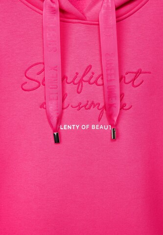 STREET ONE Sweatshirt in Pink