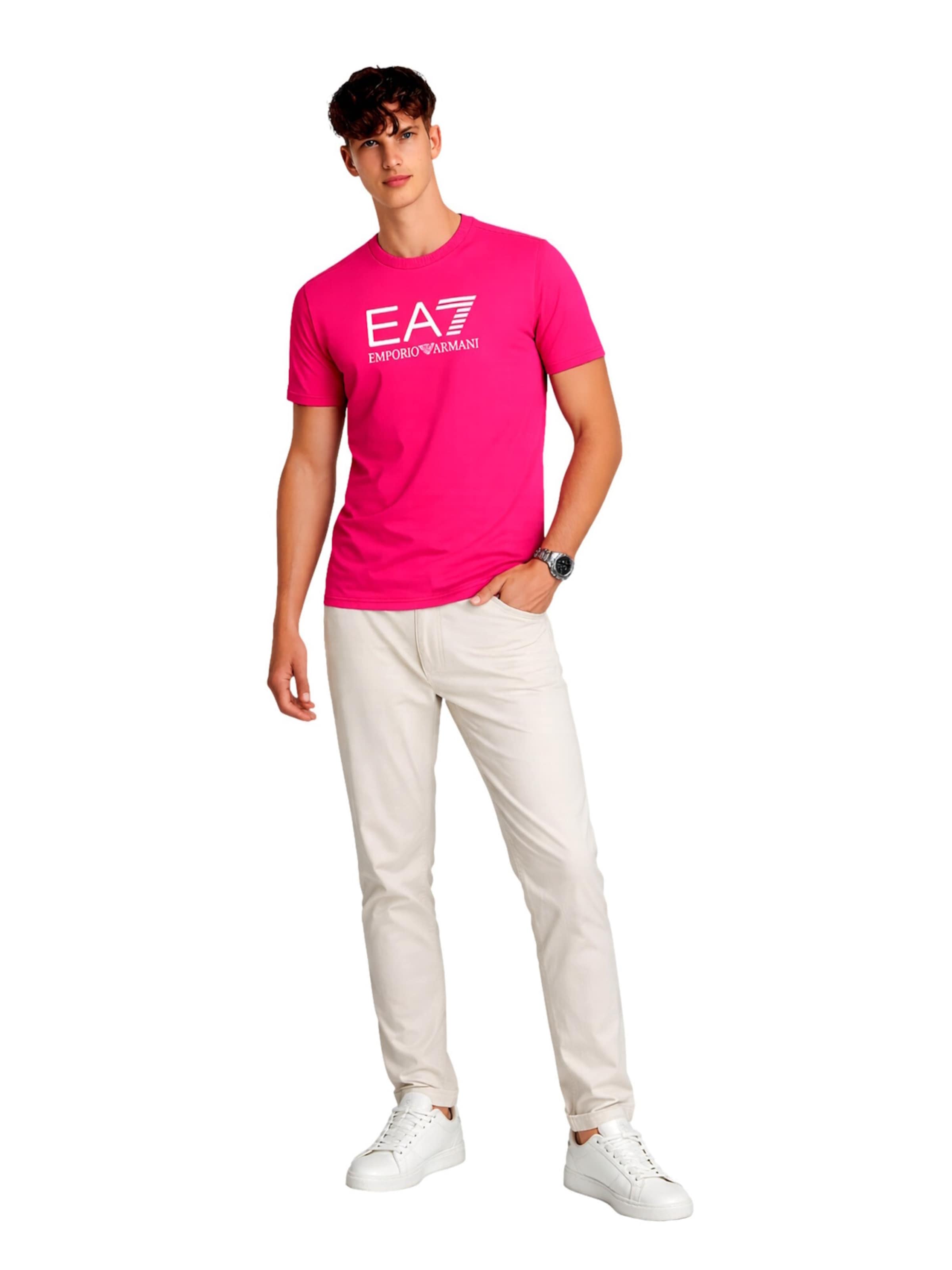 T-Shirt EA7 Emporio Armani en rose