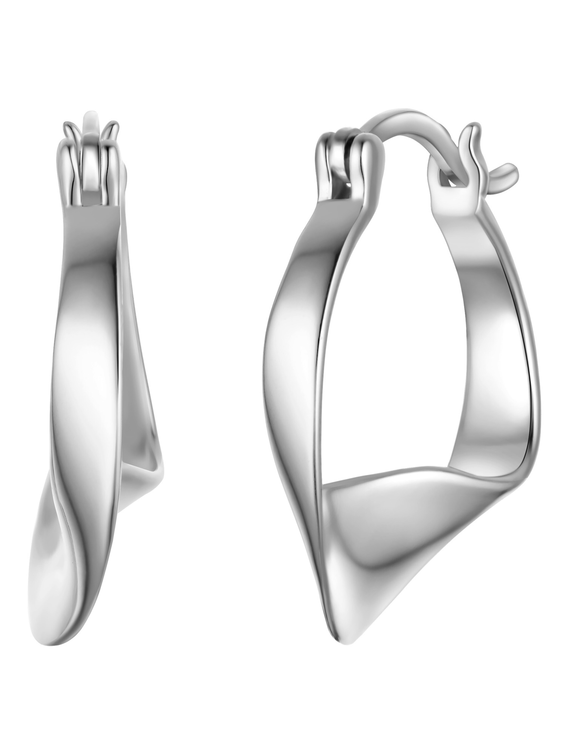 Rafaela Donata Earrings in Silver: front