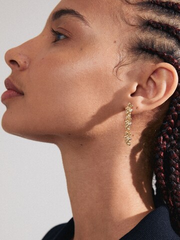 Pilgrim Ohrringe 'Charmaine' in Gold: Vorderseite
