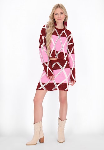 Pull-over IZIA en rouge