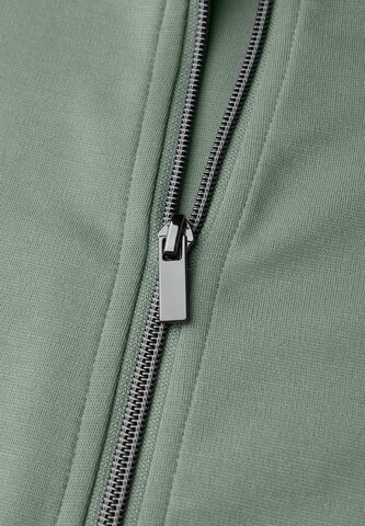 STREET ONE Sweatjacke in Grün