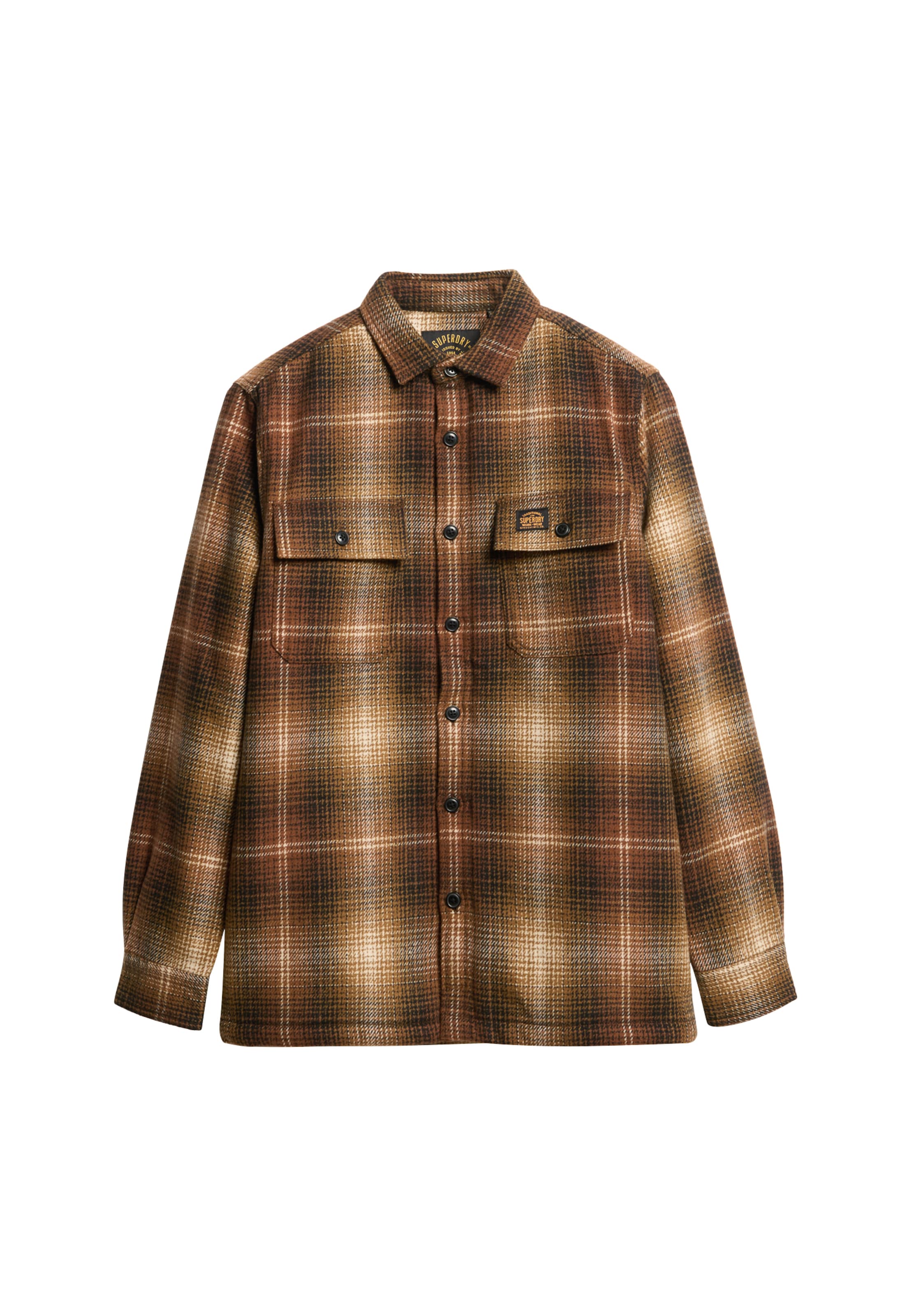 Veste mi-saison 'Miller' Superdry en marron : devant