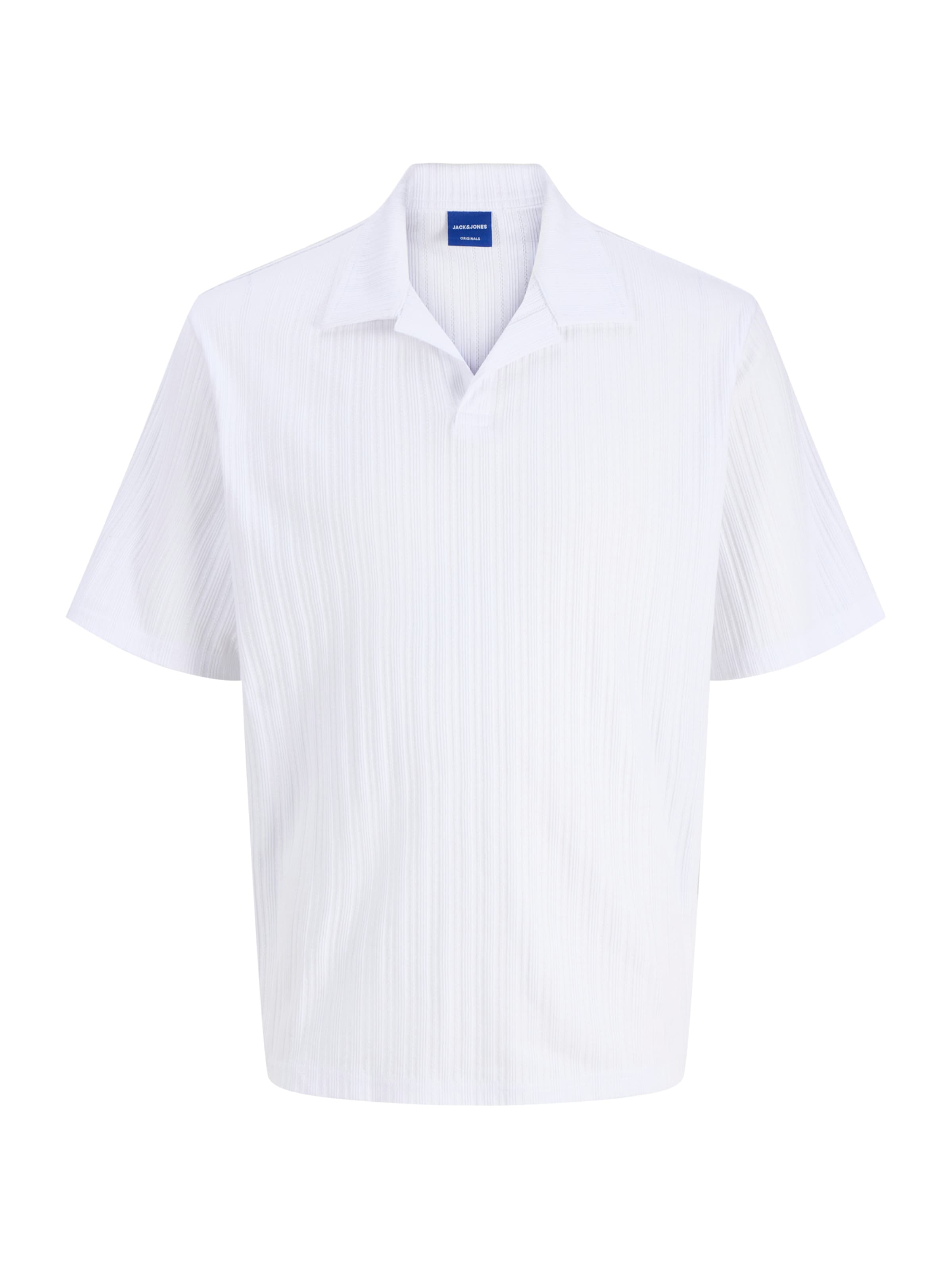 JACK & JONES Shirt 'JORDIA' in White: front