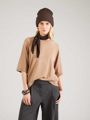 s.Oliver Pullover in Braun: Vorderseite