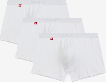 Atlantic Boxer shorts 'ATLANTIC' in White: front