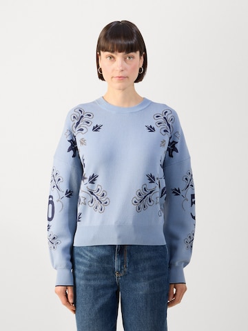 SCOTCH & SODA Sweter w kolorze niebieski: przód