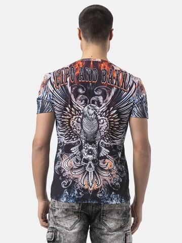 CIPO & BAXX Shirt 'CT818' in Blue