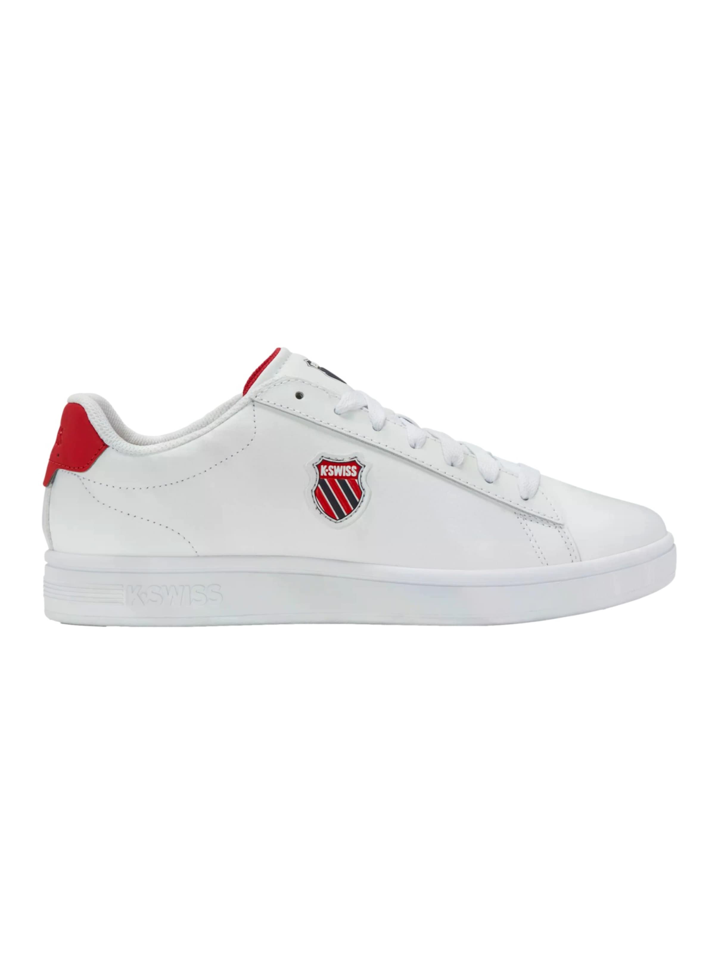 K-SWISS Sneaker low 'Court Shield II' i hvid: forside