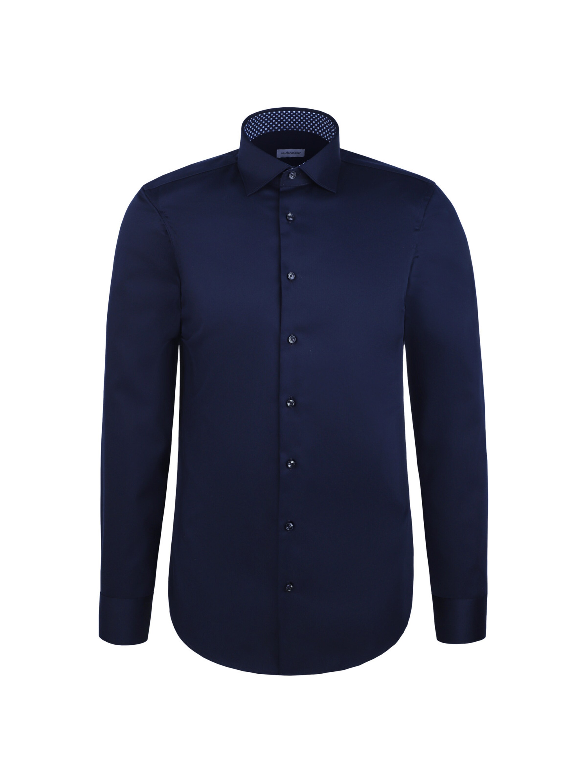 SEIDENSTICKER Business shirt 'Schwarze Rose' in Blue: front