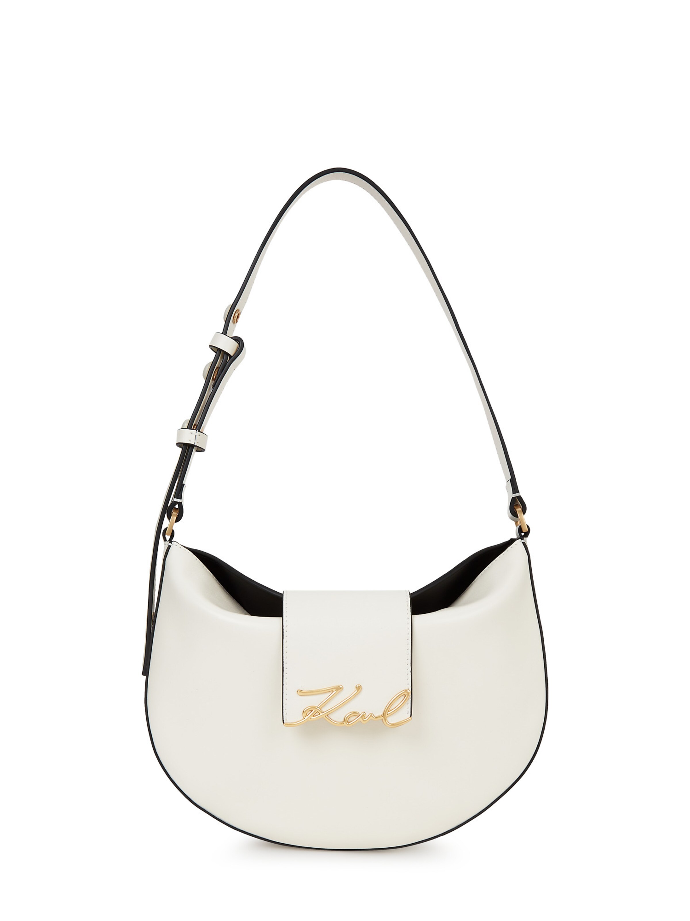 Karl Lagerfeld Sac bandoulière en blanc, Vue avec produit