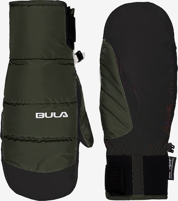 BULA Fäustlinge 'Piste' in Grün: Vorderseite