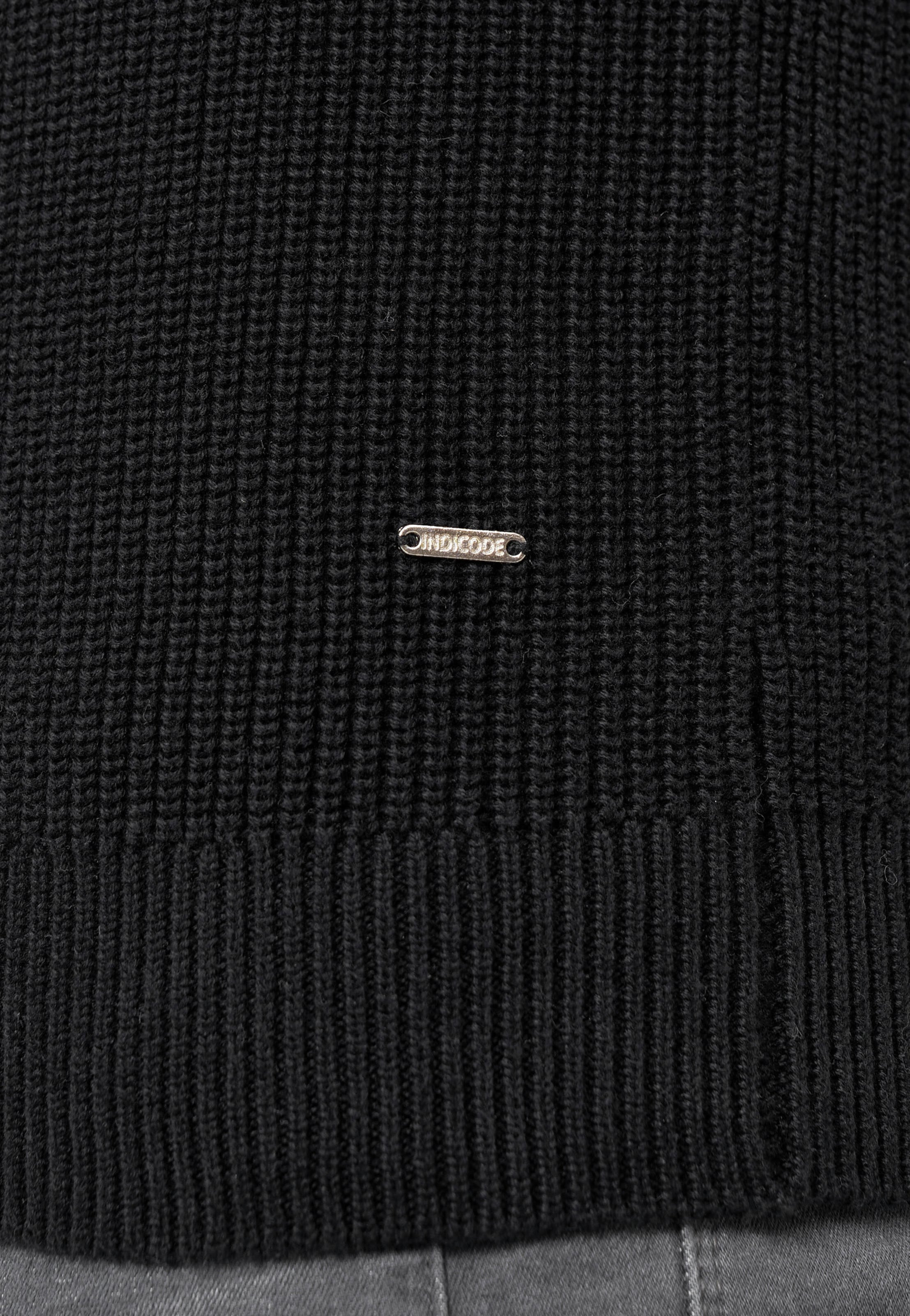 INDICODE JEANS Pullover ' Mayer ' in Schwarz