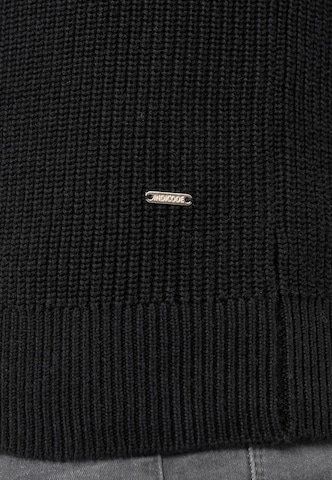 INDICODE JEANS Sweater ' Mayer ' in Black