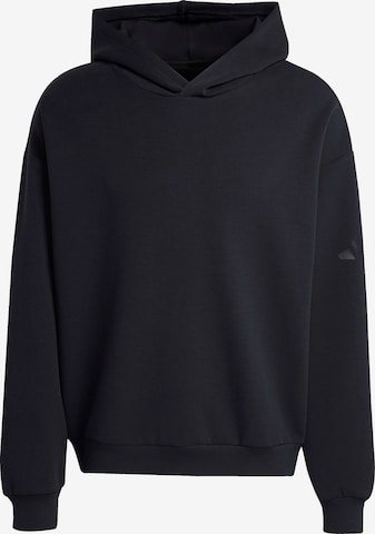 ADIDAS SPORTSWEAR Urheilullinen collegepaita värissä musta: etupuoli