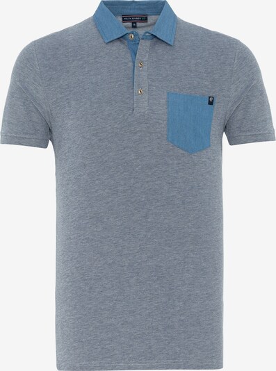 Felix Hardy T-Shirt en bleu / gris chiné / blanc, Vue avec produit