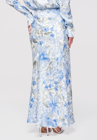 Jupe Ombre en bleu