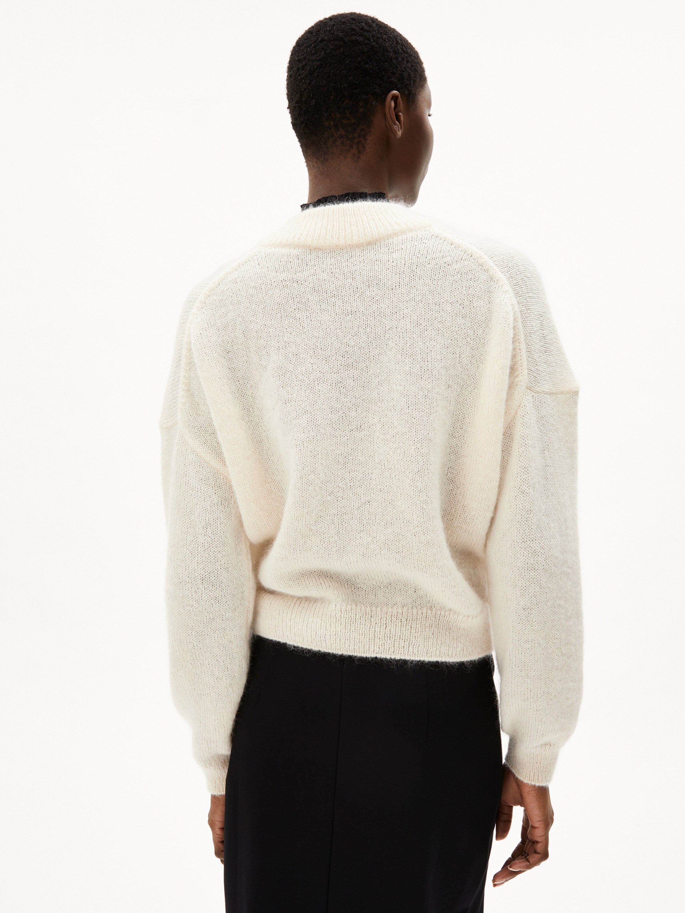 ARMEDANGELS Strickpullover '  MOHAIR ' in Beige: Vorderseite