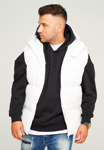 behype Vest in White: front