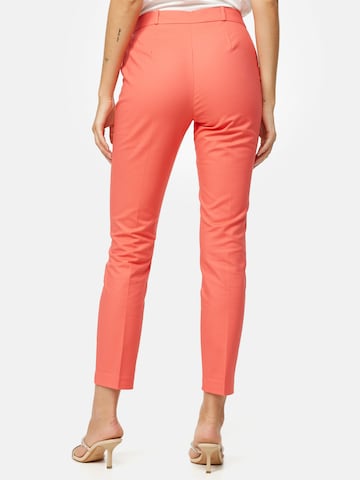 Orsay Slimfit Kalhoty – oranžová