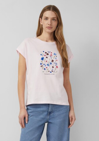 T-shirt s.Oliver en rose : devant