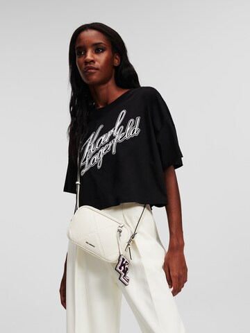 Karl Lagerfeld Crossbody bag in White: front