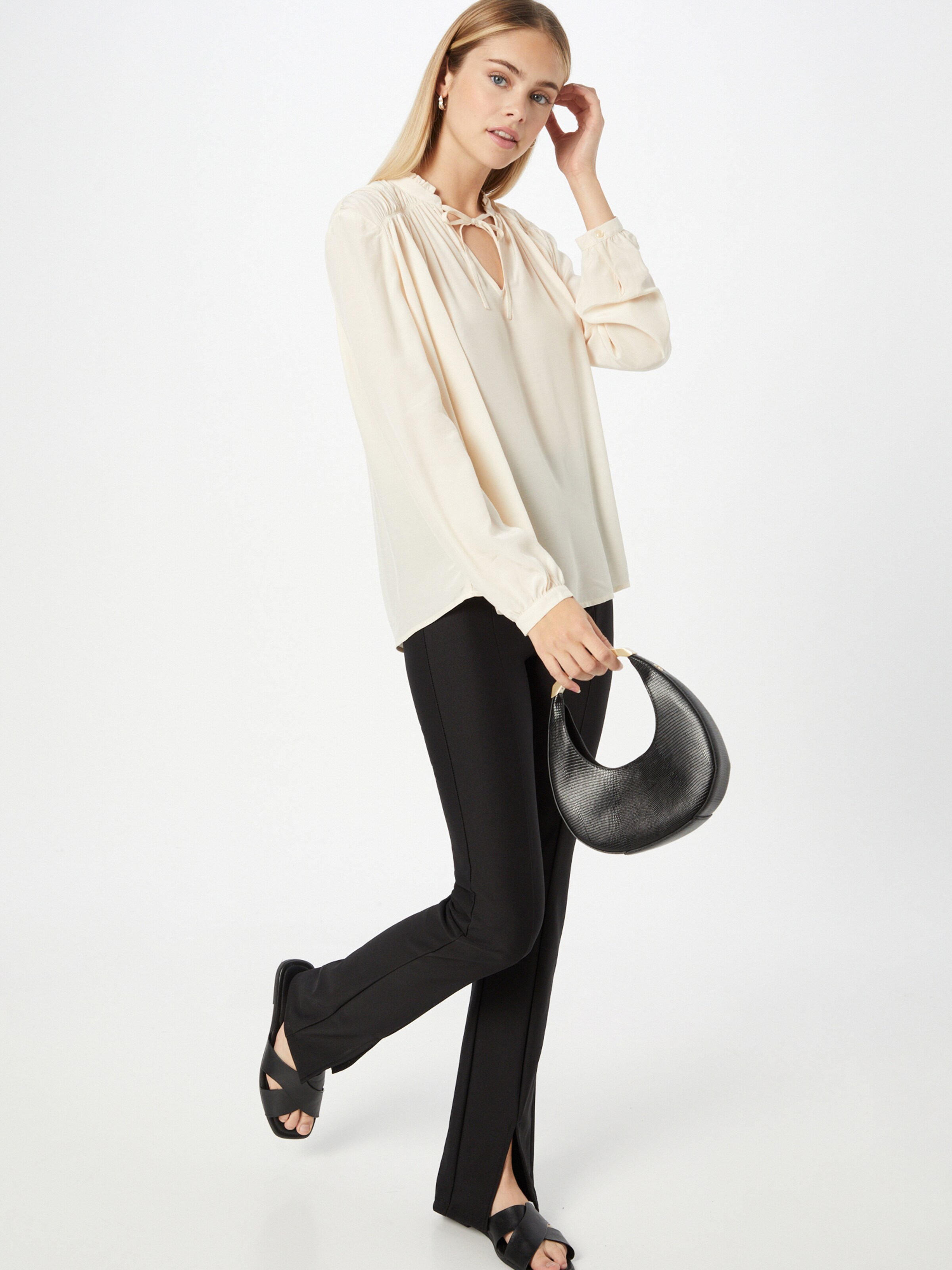 Donna Taglie comode Esprit Collection Camicia da donna in Bianco Naturale 