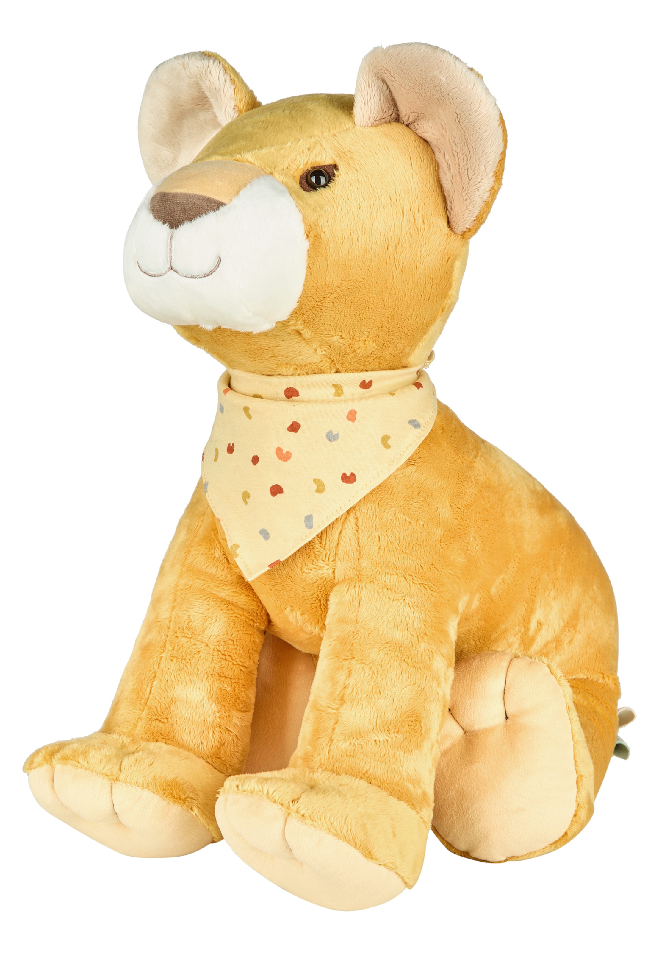 STERNTALER Stuffed animals 'Löwe Leo' in Orange: front