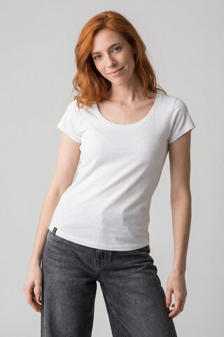 Maglietta 'EiraAK P' di alife & kickin in bianco: frontale