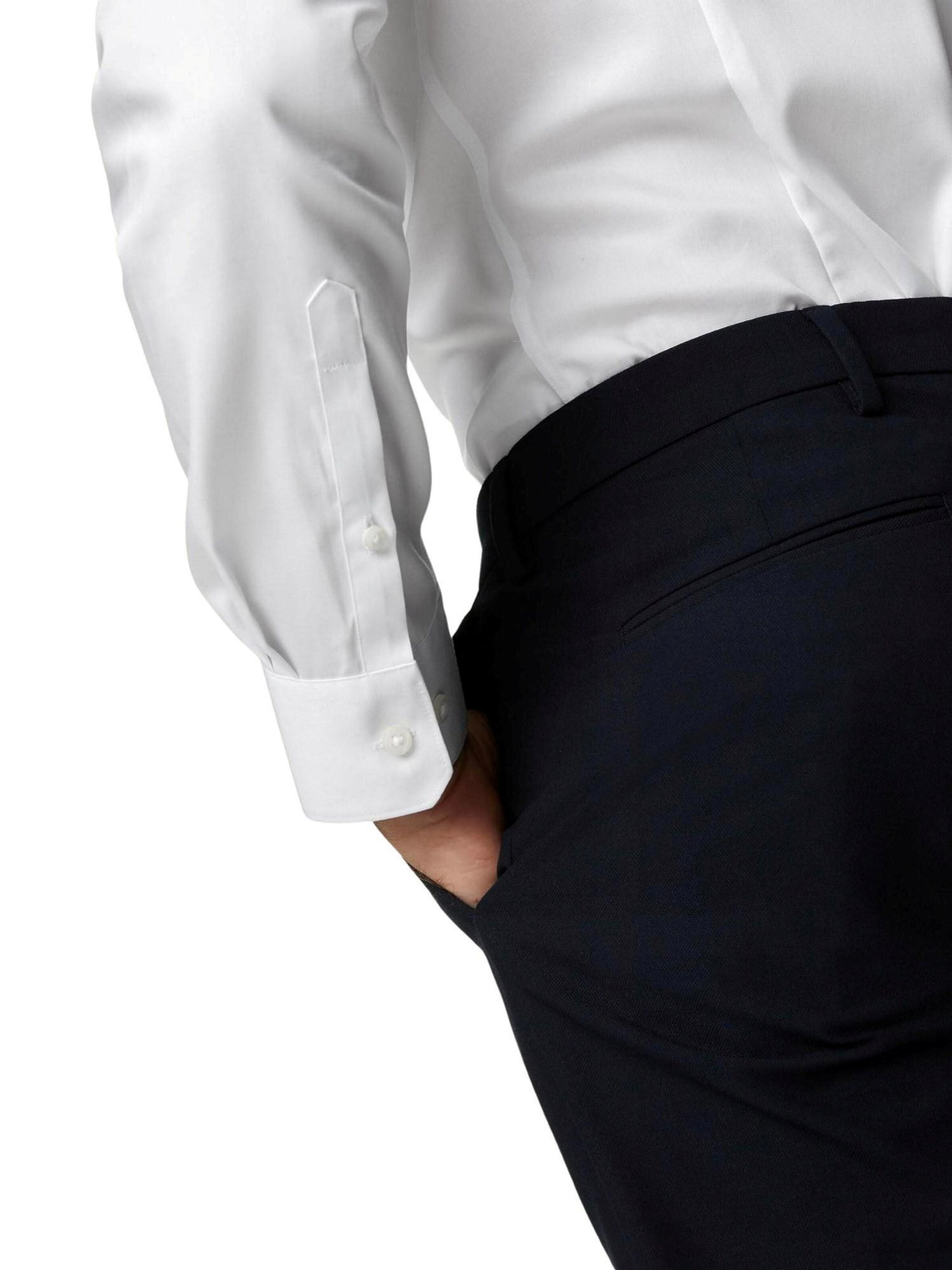 Slim fit Camicia di Marks & Spencer in bianco