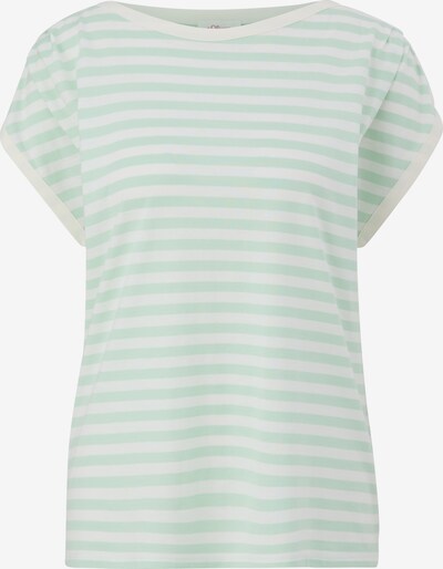Marškinėliai iš s.Oliver, spalva – šviesiai žalia / balta, Prekių apžvalga