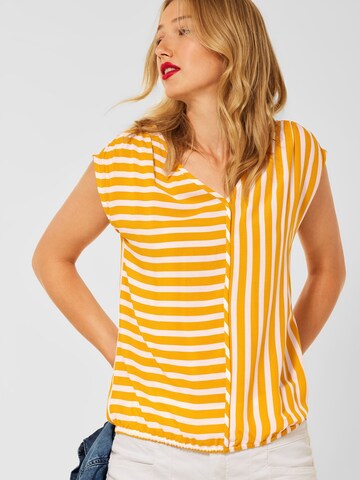 STREET ONE Blouse in Yellow: front