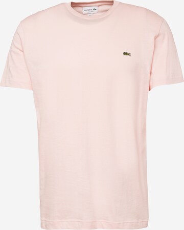 LACOSTE Tričko – pink: přední strana