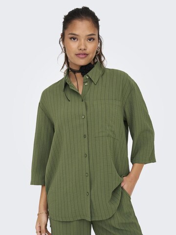 JDY Blouse in Green: front