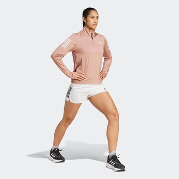 ADIDAS PERFORMANCE Performance shirt 'Own The Run ' in Pink