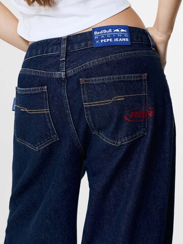 Wide leg Jeans di Red Bull Racing x Pepe Jeans in blu